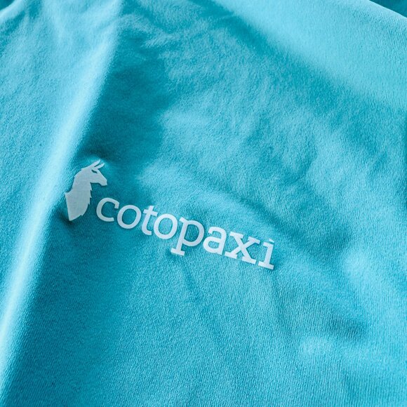 Mens 2024 Cotopaxi Fino Long-Sleeve Tech Tee Large Sea Spray Turquoise - Picture 3 of 5